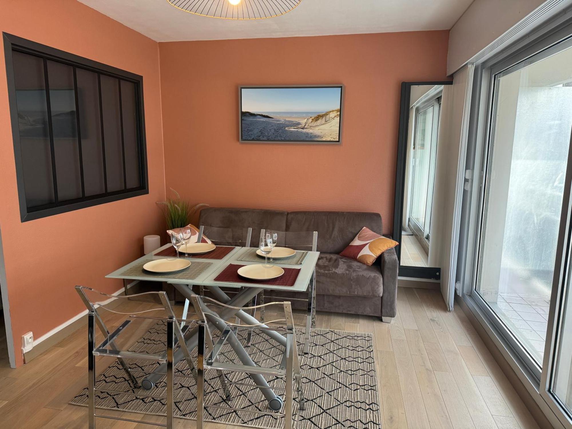 Chez Tonton, Studio Cabine Au Calme Avec Parking Le Touquet Buitenkant foto